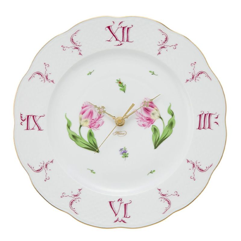 ヘレンド バコニーの春 PDB 00527-0-47 ウォールクロック 28.5cm