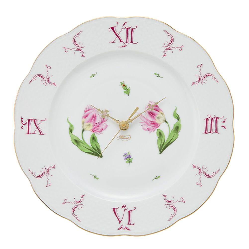 ヘレンド バコニーの春 PDB 00527-0-47 ウォールクロック 28.5cm