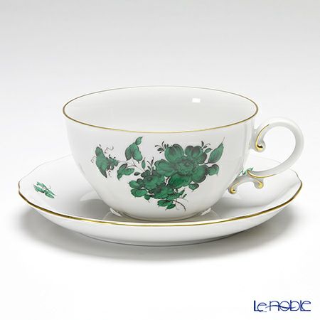 アウガルテン（AUGARTEN） マリアテレジア（5098C） 野バラ ティーカップ＆ソーサー 250ml（062）