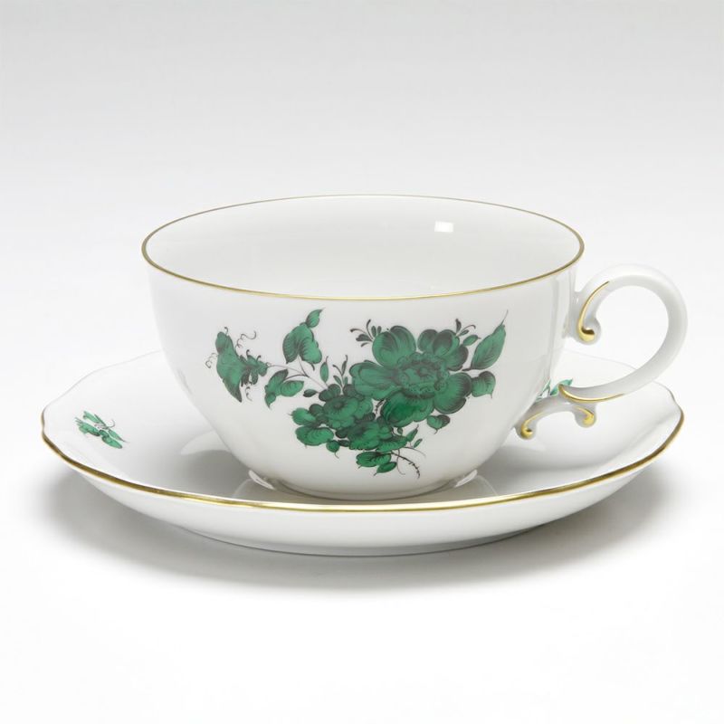 アウガルテン（AUGARTEN） マリアテレジア（5098C） 野バラ ティーカップ＆ソーサー 250ml（062）