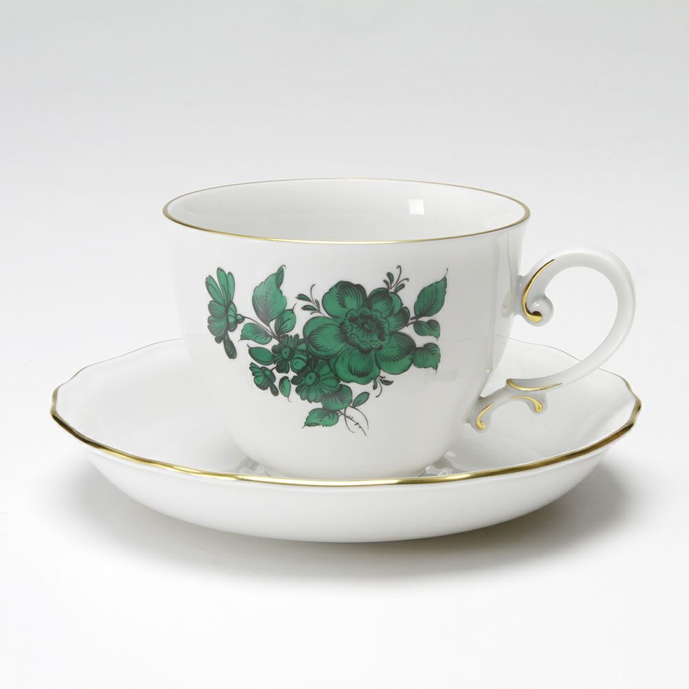 アウガルテン（AUGARTEN） マリアテレジア（5098C） 野バラ コーヒーカップ＆ソーサー 200ml（062）