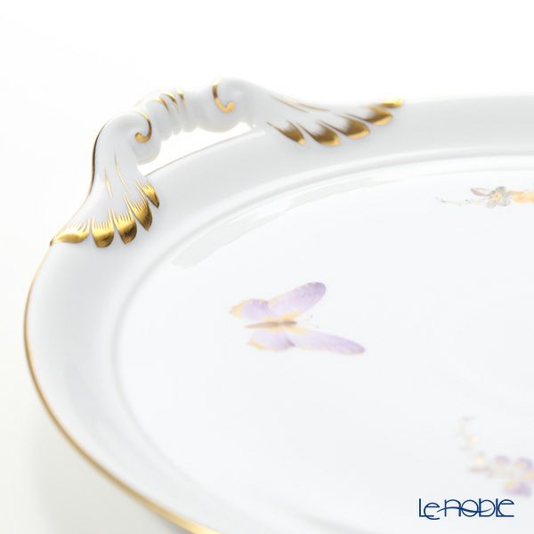 ヘレンド エデン EDEN 02315-0-00 ケーキプレート（両手付） 28.5cm