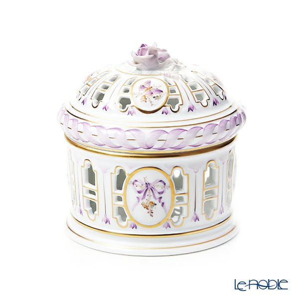 ヘレンド エデン C-EDENS 06206-0-09 透かしボンボン（ローズ）