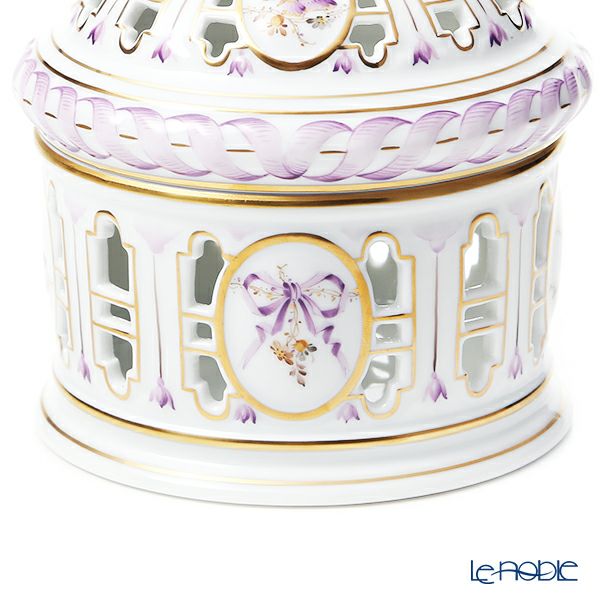 ヘレンド エデン C-EDENS 06206-0-09 透かしボンボン（ローズ）