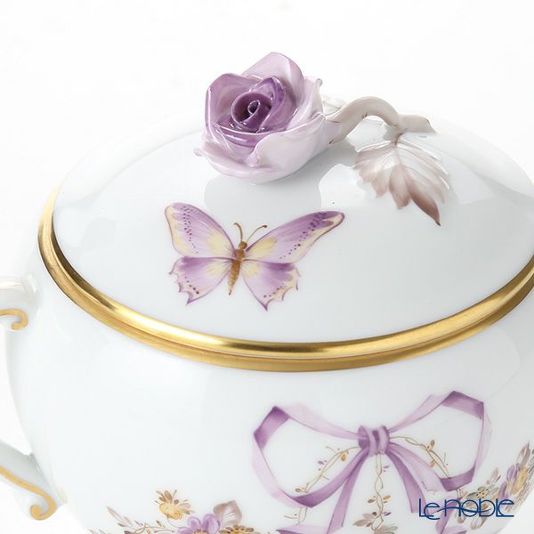 ヘレンド エデン EDEN 20472-0-09 シュガーポット（ローズ） 200ml