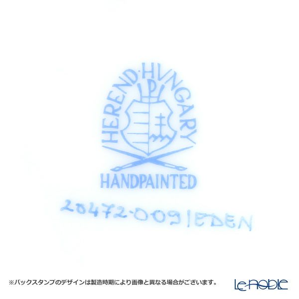 ヘレンド エデン EDEN 20472-0-09 シュガーポット（ローズ） 200ml