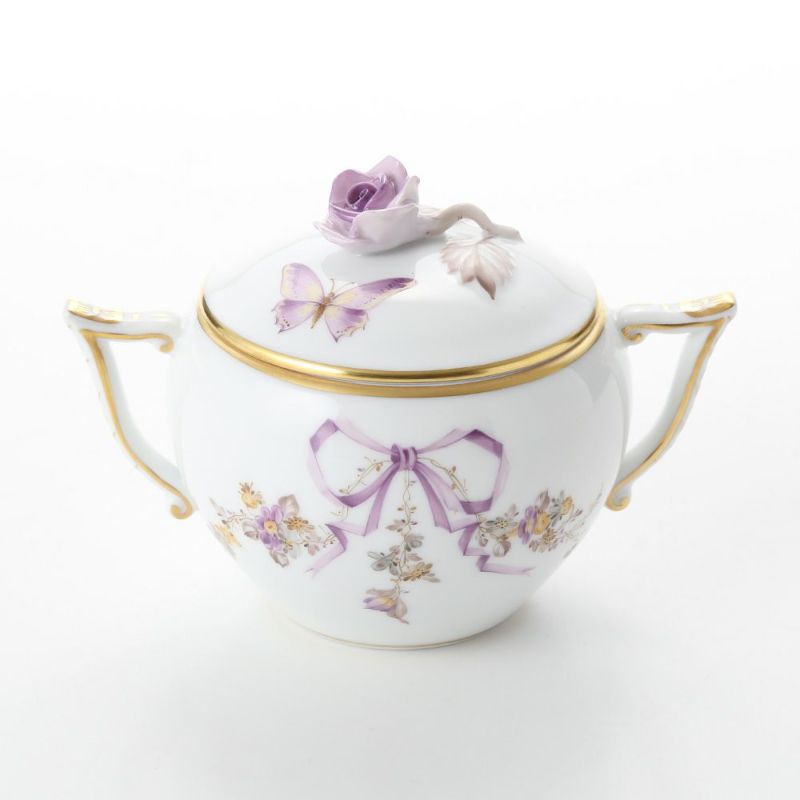 ヘレンド エデン EDEN 20472-0-09 シュガーポット（ローズ） 200ml