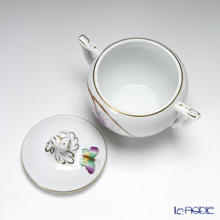 ヘレンド ピオニーライラック 20472-0-00 シュガーポット（ツイスト） 200ml