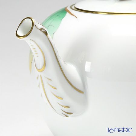 ヘレンド ピオニーライラック 20606-0-17 ティーポット（バタフライ） 800ml