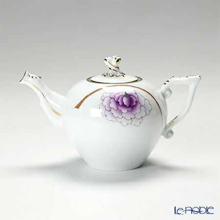 ヘレンド ピオニーライラック 20608-0-09 ティーポット（ツイスト） 400ml