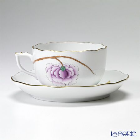 ヘレンド ピオニーライラック 20724-0-00 ティーカップ＆ソーサー 200ml