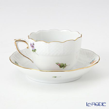 ヘレンド サックスブーケ BS-10 00711-0-00 モカカップ＆ソーサー 100ml