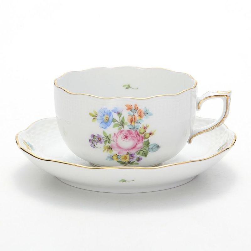 ヘレンド サックスブーケ BS-10 00724-0-00 ティーカップ＆ソーサー 200ml