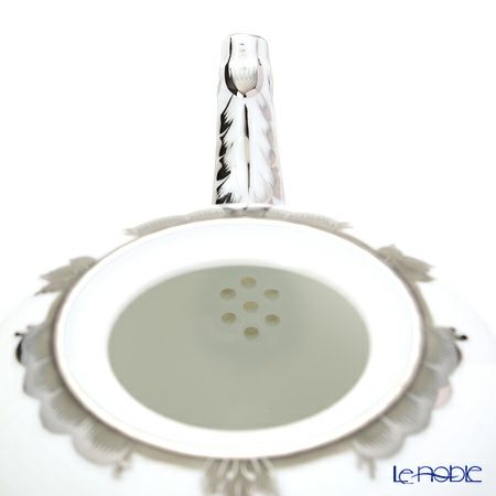 ヘレンド ヴィクトリア・プラチナ VBOG-X1-PT 00606-0-09 ティーポット ローズ 800ml