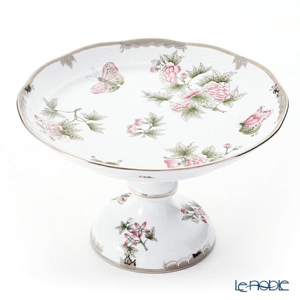 ヘレンド ヴィクトリア・プラチナ VBOG-X1-PT 00311-0-00 コンポート 15cm