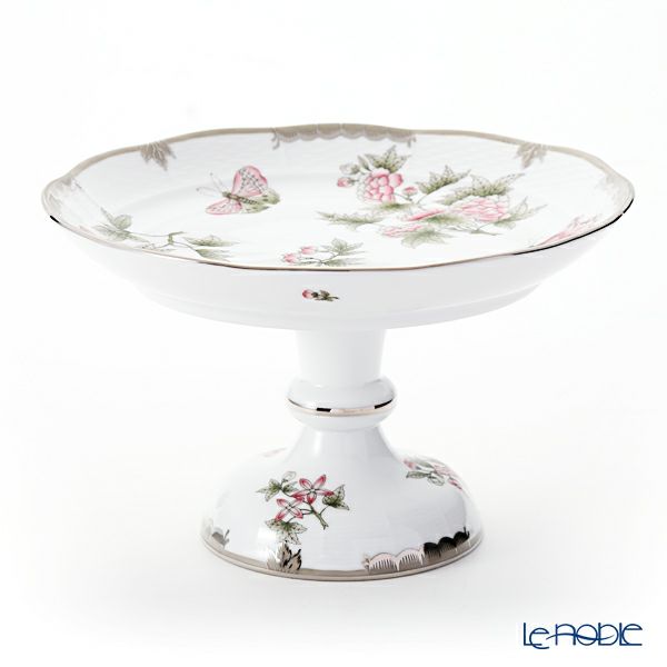 ヘレンド ヴィクトリア・プラチナ VBOG-X1-PT 00311-0-00 コンポート 15cm