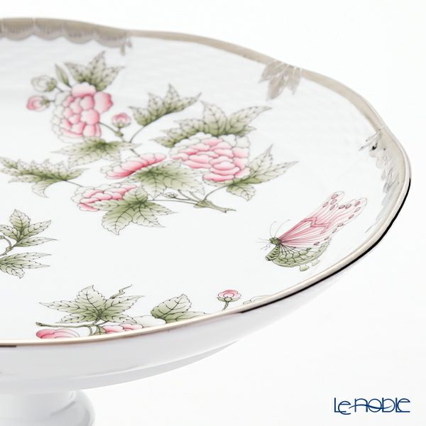 ヘレンド ヴィクトリア・プラチナ VBOG-X1-PT 00311-0-00 コンポート 15cm