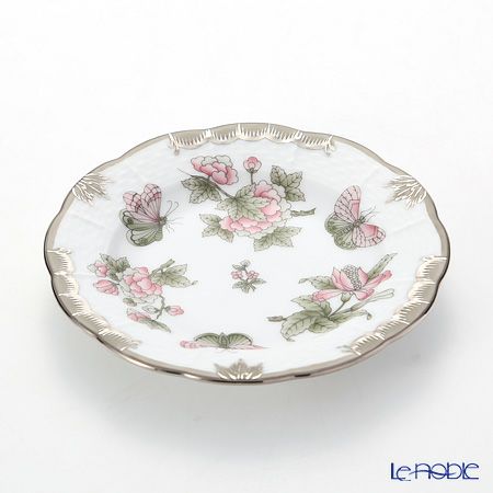 ヘレンド ヴィクトリア・プラチナ VBOG-X1-PT 00512-0-00 プレート 12.5cm