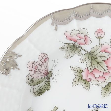 ヘレンド ヴィクトリア・プラチナ VBOG-X1-PT 00512-0-00 プレート 12.5cm