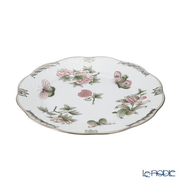 ヘレンド ヴィクトリア・プラチナ VBOG-X1-PT 00517-0-00 プレート 19cm