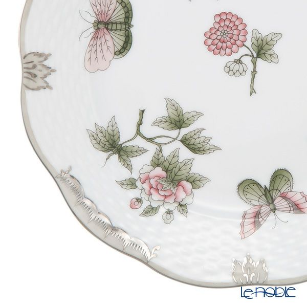 ヘレンド ヴィクトリア・プラチナ VBOG-X1-PT 00517-0-00 プレート 19cm