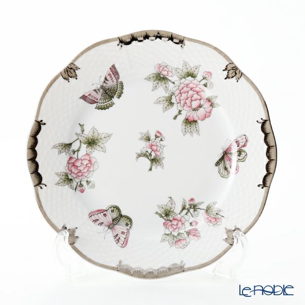 ヘレンド ヴィクトリア・プラチナ VBOG-X1-PT 00519-0-00 プレート 21cm