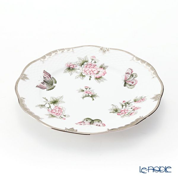 ヘレンド ヴィクトリア・プラチナ VBOG-X1-PT 00519-0-00 プレート 21cm