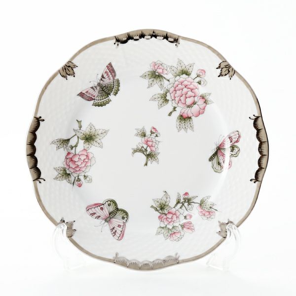 ヘレンド ヴィクトリア・プラチナ VBOG-X1-PT 00519-0-00 プレート 21cm