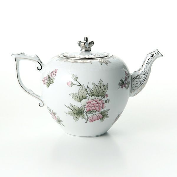 ヘレンド ヴィクトリア・プラチナ VBOG-X1-PT 00606-0-91 ティーポット クラウン 800ml