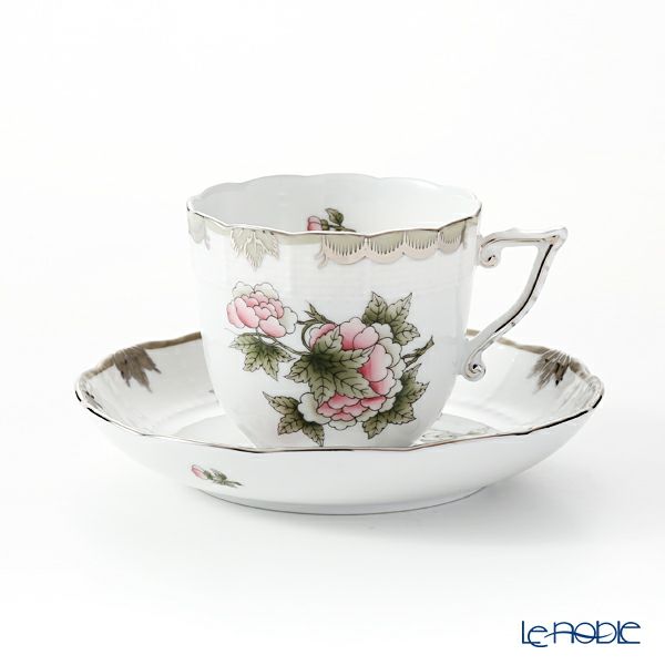 ヘレンド ヴィクトリア・プラチナ VBOG-X1-PT 00706-0-00 コーヒーカップ＆ソーサー 160ml