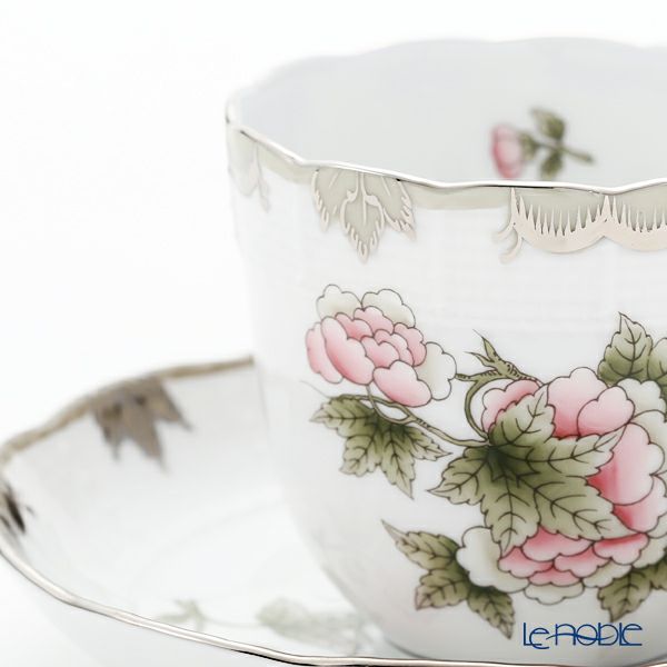 ヘレンド ヴィクトリア・プラチナ VBOG-X1-PT 00706-0-00 コーヒーカップ＆ソーサー 160ml