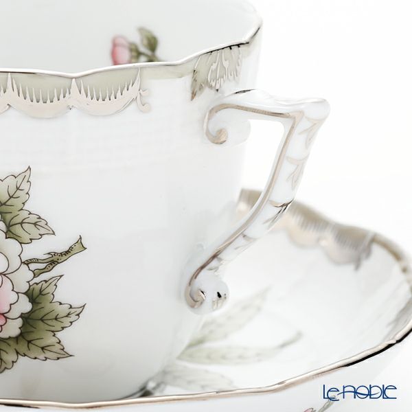 ヘレンド ヴィクトリア・プラチナ VBOG-X1-PT 00706-0-00 コーヒーカップ＆ソーサー 160ml