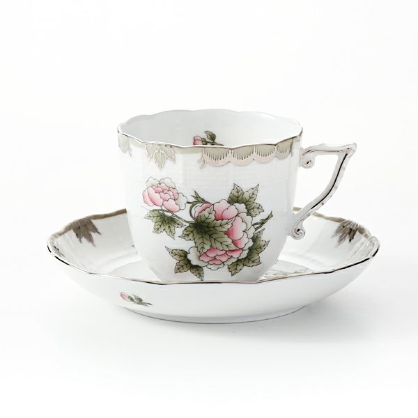 ヘレンド ヴィクトリア・プラチナ VBOG-X1-PT 00706-0-00 コーヒーカップ＆ソーサー 160ml