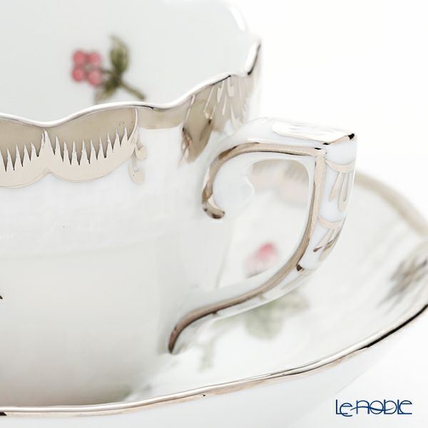 ヘレンド ヴィクトリア・プラチナ VBOG-X1-PT 00711-0-00 モカカップ＆ソーサー 100ml