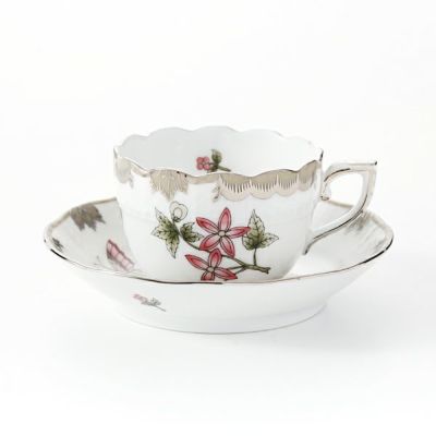 ヘレンド  ヴィクトリアシンプル　ピンクプラチナライン　トリオ　② ヘレンド ヴィクトリアシンプル ピンクプラチナライン トリオ ②