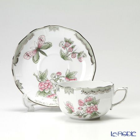 ヘレンド ヴィクトリア・プラチナ VBOG-X1-PT 00724-0-00 ティーカップ＆ソーサー 200ml