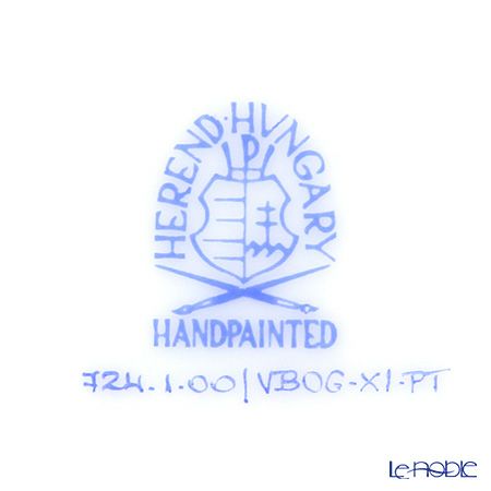 ヘレンド (HEREND) ヴィクトリア・プラチナ VBOG-X1-PT 00724-0-00 ティーカップ＆ソーサー 200ml
