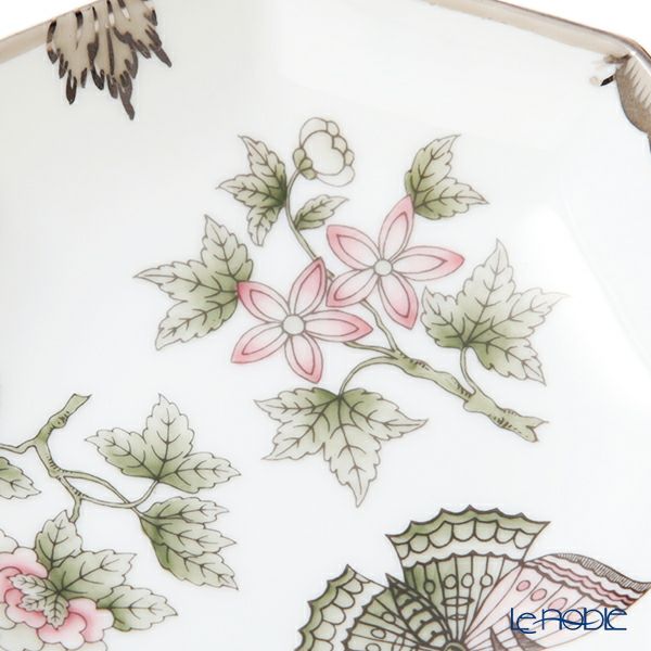 ヘレンド ヴィクトリア・プラチナ VBOG-X1-PT 04307-1-00 小皿（オクタゴナル） 11cm