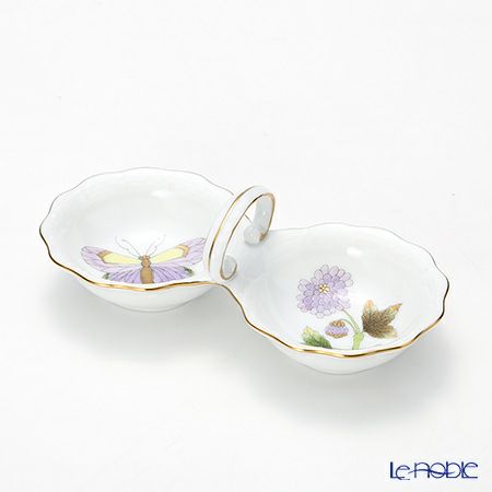 ヘレンド ロイヤルガーデン EVICT1 00253-0-00 ジャム・マーマレード 14cm グリーン