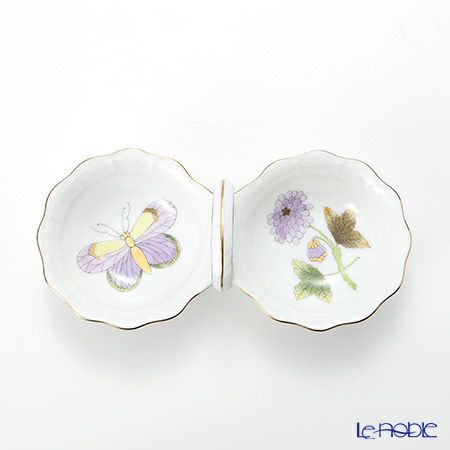 ヘレンド ロイヤルガーデン EVICT1 00253-0-00 ジャム・マーマレード 14cm グリーン