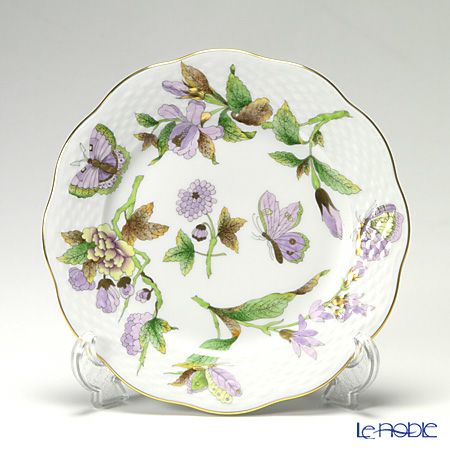 ヘレンド ロイヤルガーデン EVICT1 00517-0-00 プレート 19cm グリーン