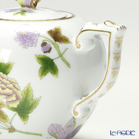 ヘレンド ロイヤルガーデン EVICT1 00606-0-17 ティーポット チョウ 800ml グリーン