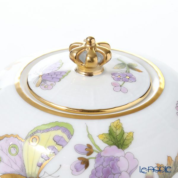 ヘレンド ロイヤルガーデン EVICT1 00606-0-91 ティーポット クラウン 800ml グリーン LE2018 世界限定生産2018点