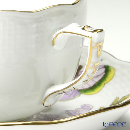 ヘレンド ロイヤルガーデン EVICT1 00724-0-00 ティーカップ＆ソーサー 200ml グリーン