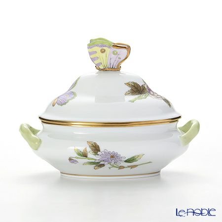 ヘレンド ロイヤルガーデン EVICT1 06017-0-17 ミニチューリン（チョウ） グリーン