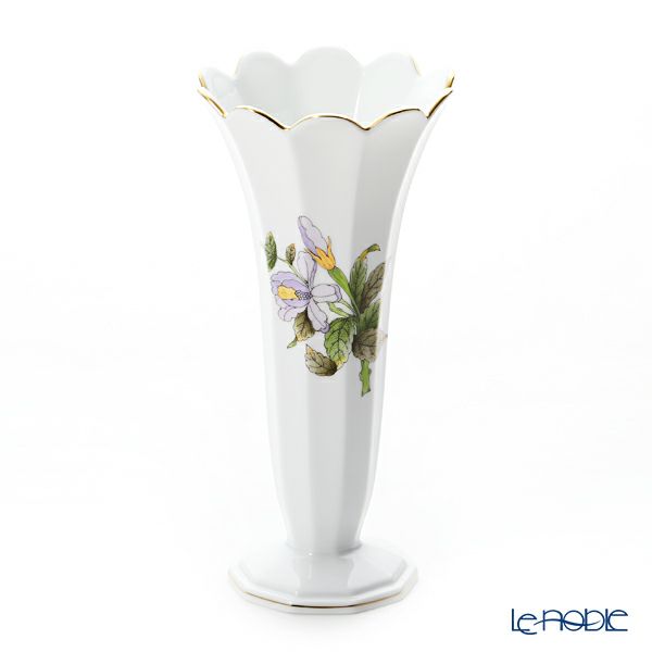 ヘレンド ロイヤルガーデン EVICTF1（フラワー） 07075-0-00 ベース 22cm グリーン