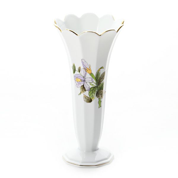 ヘレンド ロイヤルガーデン EVICTF1（フラワー） 07075-0-00 ベース 22cm グリーン