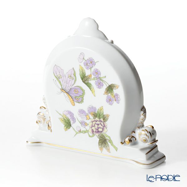 ヘレンド ロイヤルガーデン EVICT1 08083-0-00 テーブルクロック 12.5cm