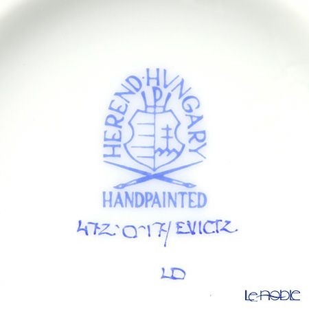 ヘレンド ロイヤルガーデン EVICT2 00472-0-17 シュガーポット チョウ 200ml ターコイズ