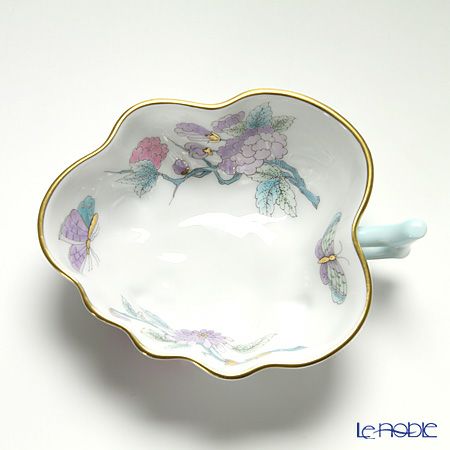 ヘレンド ロイヤルガーデン EVICT2 00492-0-00 オープンシュガー 10.5cm ターコイズ